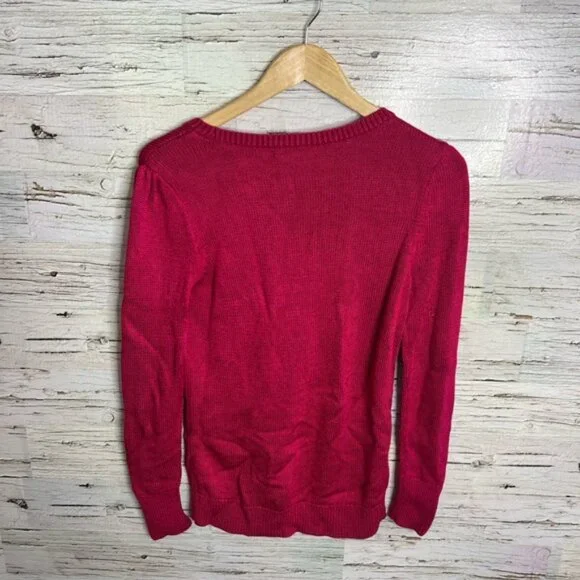 Banana republic pink knit sweater size small - Picture 8 of 8